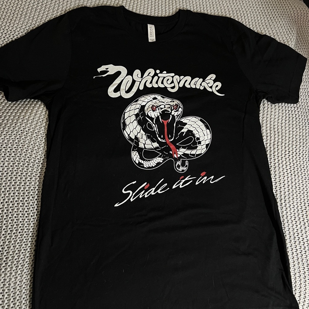 White Snake - Womens Tshirt NEW
